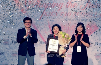 Tổng giám đốc Vinamilk là người phụ nữ duy nhất được Forbes Việt Nam vinh danh với giải thưởng “Thành tựu trọn đời”