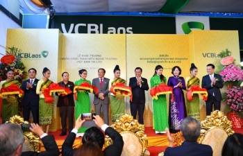 Vietcombank khai trương hoạt động Ngân hàng TNHH Ngoại thương Việt Nam tại Lào