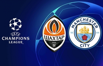 Xem trực tiếp bóng đá Shakhtar Donetsk vs Manchester City, 2h00 ngày 24/10