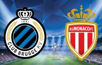 Xem bóng đá trực tiếp Club Brugge vs AS Monaco, 23h55 ngày 24/10
