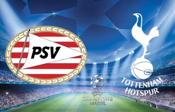 Link xem trực tiếp bóng đá PSV Eindhoven vs Tottenham Hotspur, 23h55 ngày 24/10