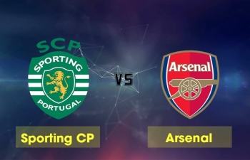Link xem trực tiếp bóng đá Sporting Lisbon vs Arsenal, 23h55 ngày 25/10