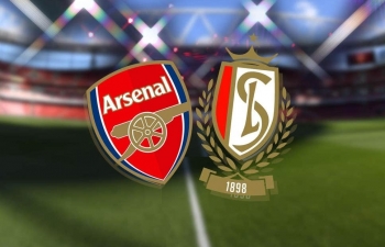 Xem trực tiếp Arsenal vs Standard Liege ở đâu?