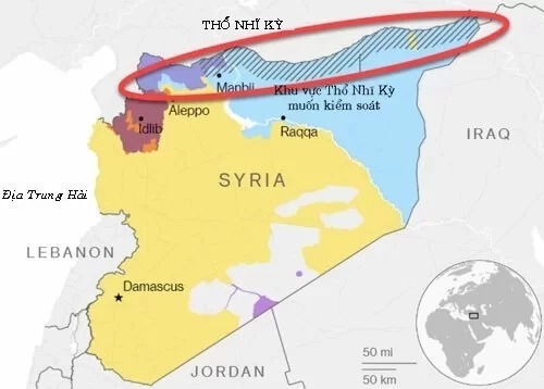 Thổ Nhĩ Kỳ bắt đầu chiến dịch quân sự ở Syria