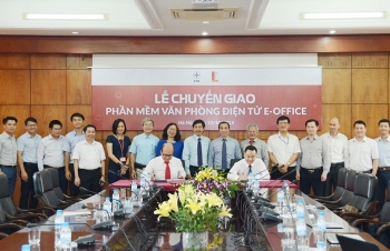 EVN chuyển giao phần mềm E-office cho Trường Đại học Bách Khoa Hà Nội