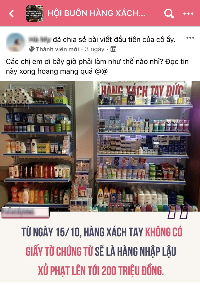 Dân hàng xách tay tung chiêu treo đầu dê bán thịt chó ứng phó với luật - 1