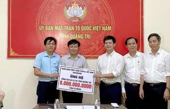VietinBank ủng hộ tỉnh Quảng Trị 8 tỷ đồng khắc phục hậu quả lũ lụt