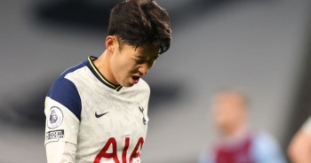 Son Heung Min “tan nát ruột gan” khi Tottenham rơi điểm khó tin