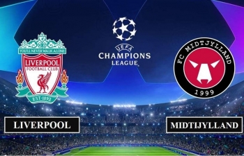 Xem trực tiếp Liverpool vs Midtjylland ở đâu?