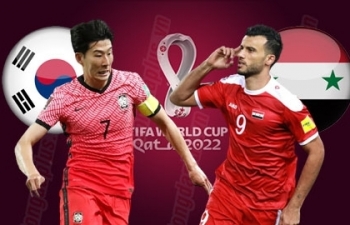Link xem trực tiếp Hàn Quốc vs Syria (Vòng loại World Cup 2022), 18h ngày 7/10