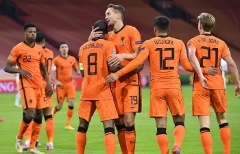 Link xem trực tiếp Latvia vs Hà Lan (vòng loại World Cup 2022), 1h45 ngày 9/10