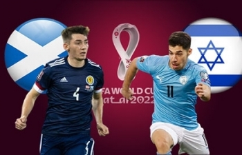 Link xem trực tiếp Scotland vs Israel (vòng loại World Cup 2022), 23h ngày 9/10