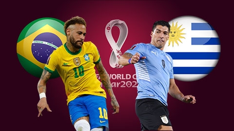 Link xem trực tiếp Brazil vs Uruguay (Vòng loại World Cup 2022), 7h30 ngày 15/10