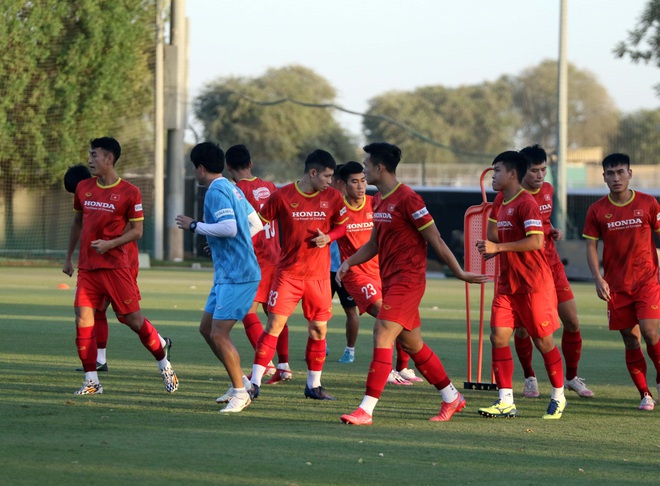 HLV Park Hang Seo yêu cầu khắt khe với U23 Việt Nam ở buổi tập cuối tại UAE - 2