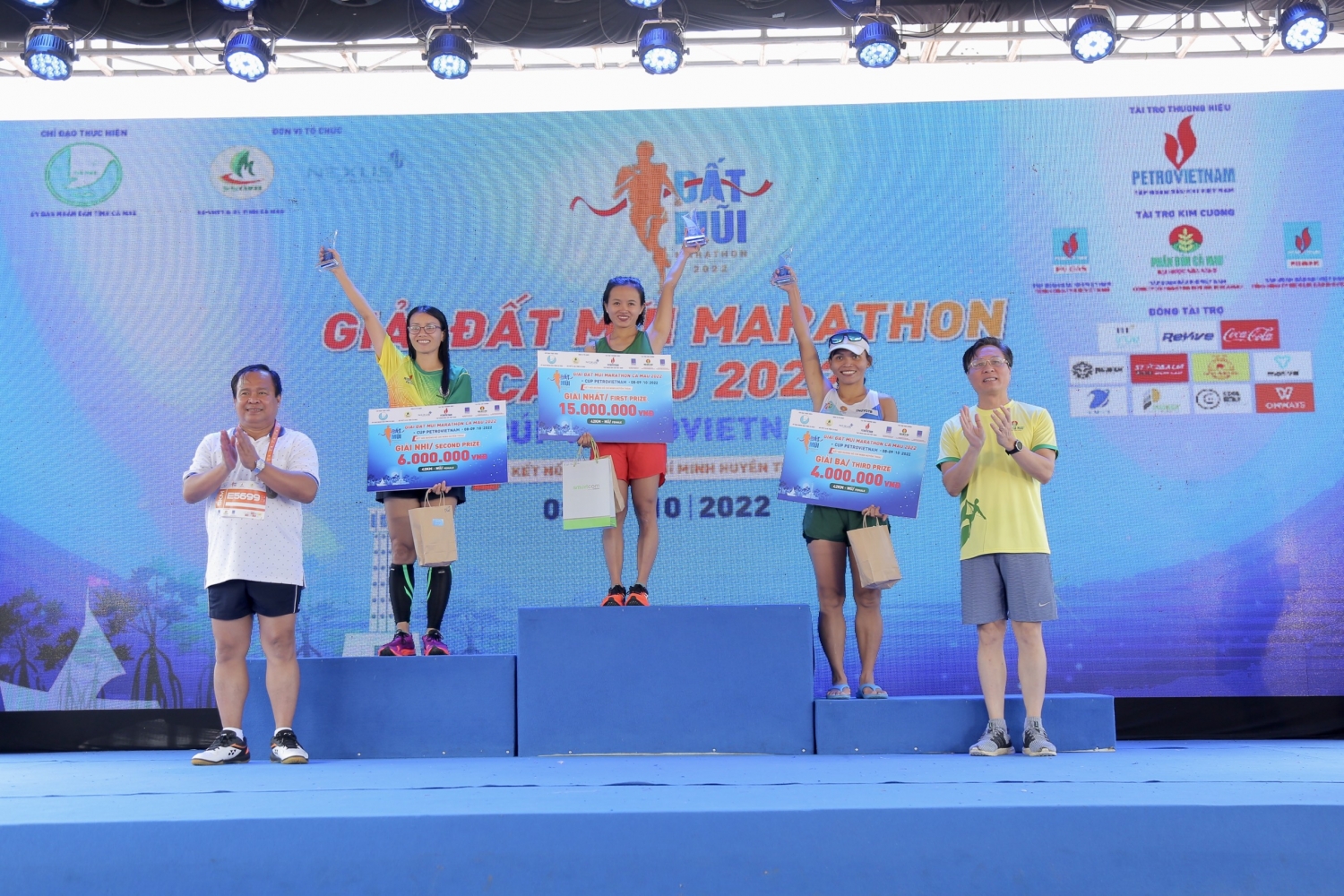 Giải Marathon Đất Mũi Cà Mau 2022 - Cúp Petrovietnam thành công tốt đẹp!