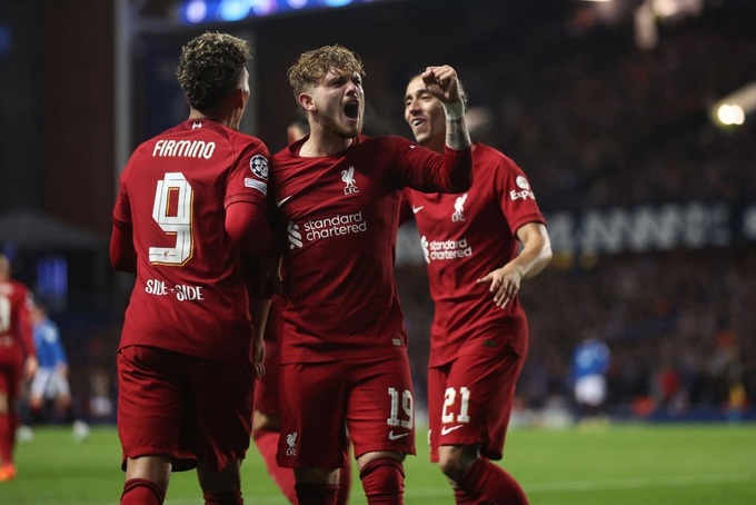 Liverpool thắng 7-1 trước Rangers, Napoli sớm có vé đi tiếp - 2