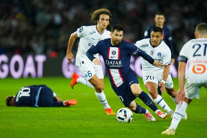Mbappe xóa tan tin đồn mâu thuẫn, kiến tạo để Neymar ghi bàn hạ Marseille - 1