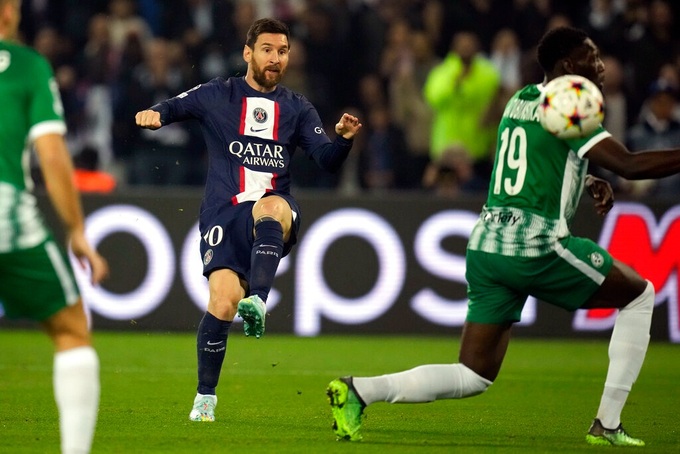Messi tỏa sáng, PSG thắng 7-2 và giành vé đi tiếp ở Champions League - 1