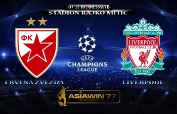 (LIVE) Tường thuật trực tiếp Crvena Zvezda vs Liverpool (C1 châu Âu): Liverpool thua sấp mặt 0 - 2