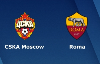 Xem trực tiếp bóng đá CSKA Moscow vs AS Roma ở đâu?