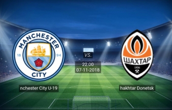 Link xem trực tiếp bóng đá Man City U19 vs Shakhtar Donetsk U19 (C1 châu Âu U19), 22h ngày 7/11