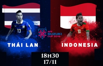 Xem trực tiếp bóng đá Thái Lan vs Indonesia, 18h30 ngày 17/11 (AFF Cup 2018)