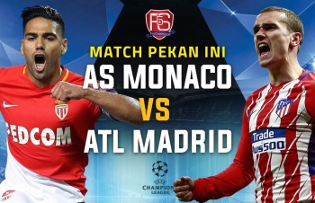 Xem trực tiếp bóng đá Atletico Madrid vs AS Monaco ở đâu?