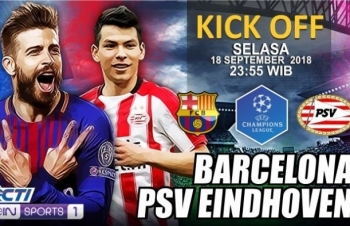 Xem trực tiếp bóng đá PSV vs Barca ở đâu?