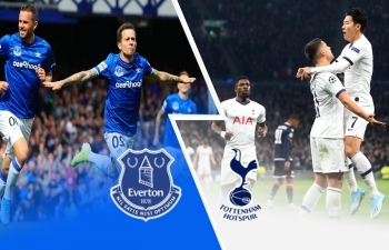 Xem trực tiếp Everton vs Tottenham ở đâu?