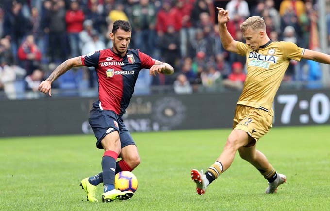 Link xem trực tiếp Genoa vs Udinese (Serie A), 21h ngày 3/11