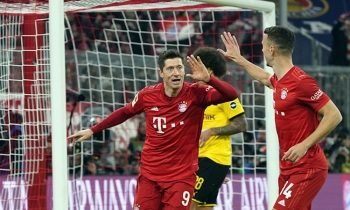 Bayern thắng áp đảo Dortmund