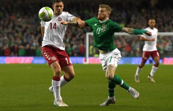 Link xem trực tiếp Ireland vs Đan Mạch (VL Euro 2020), 2h45 ngày 19/11
