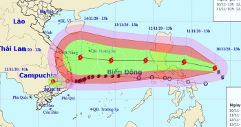 Bão Vamco sắp vào Biển Đông là cơn bão mạnh!