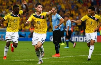 Link xem trực tiếp Colombia vs Uruguay (Vòng loại World Cup Nam Mỹ), 3h30 ngày 14/11