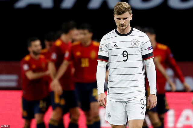 Thua Tây Ban Nha 0-6, đội tuyển Đức nhận kỷ lục tệ hại - 1