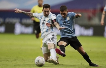 Link xem trực tiếp Uruguay vs Argentina (Vòng loại World Cup 2022), 6h ngày 13/11