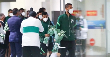 Đội tuyển Saudi Arabia đến Việt Nam, mang theo 9 tấn hành lý