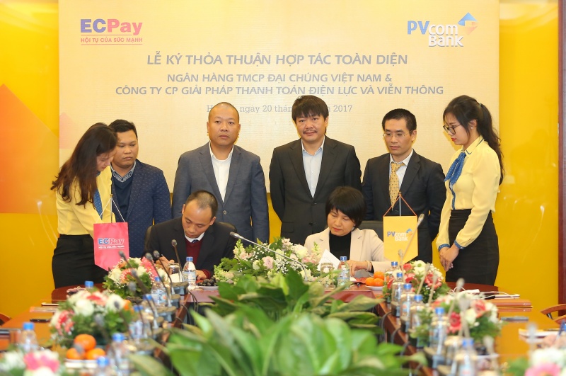 pvcombank va ecpay ky thoa thuan hop tac toan dien