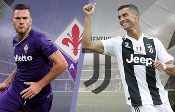 (LIVE) Tường thuật trực tiếp bóng đá Fiorentina vs Juventus
