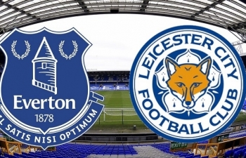 Xem trực tiếp bóng đá Everton vs Leicester ở đâu?