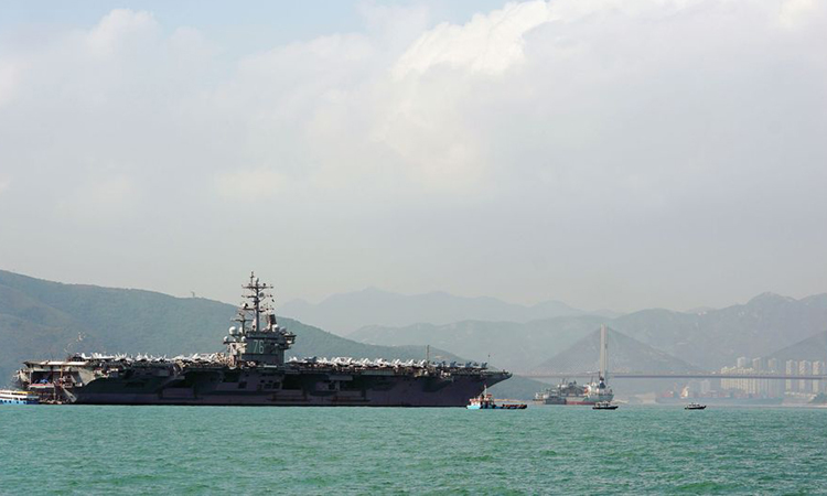 Trung Quốc không cho tàu chiến Mỹ thăm Hong Kong