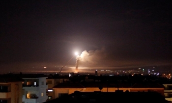 Syria bắn hạ tên lửa phóng từ phía Israel