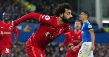 Salah lập cú đúp, Liverpool trút giận lên Everton
