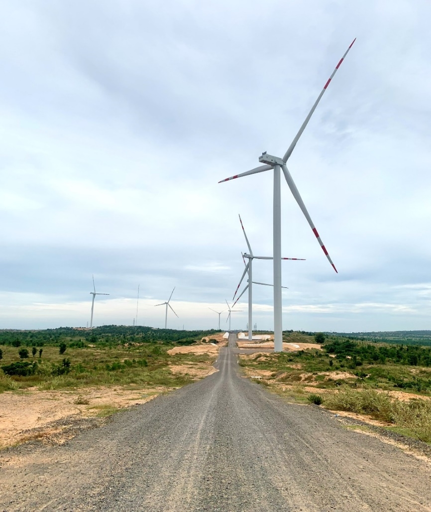 Liên doanh Việt-Nga Vietsovpetro (Vietsovpetro) cung cấp dịch vụ bảo dưỡng cho các turbine điện gió General Electric Việt Nam Limited