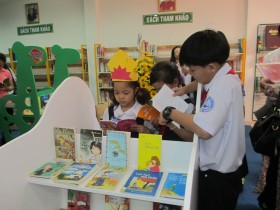 “Thư viện - trái tim nhà trường” dành cho học sinh tiểu học