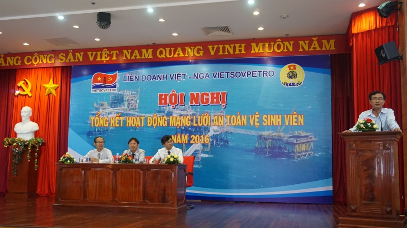 cong doan vietsovpetro tong ket hoat dong mang luoi an toan ve sinh vien