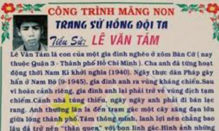 Chuyện khó tin: Nhầm lẫn ảnh tử tù là anh hùng Lê Văn Tám