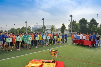 Tuổi trẻ dầu khí cụm TP HCM tổ chức hội thao