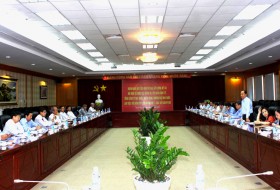 Đoàn công tác của đồng chí Lê Thanh Hải, Ủy viên Bộ Chính trị thăm và làm việc với Đảng ủy Vietsovpetro