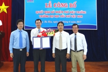 PVN trao Quyết định bổ nhiệm Phó Hiệu trưởng Đại học Dầu khí Việt Nam